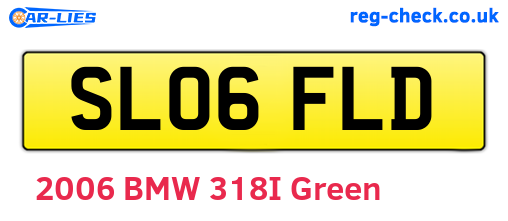 SL06FLD are the vehicle registration plates.