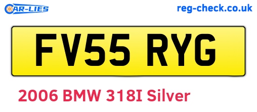 FV55RYG are the vehicle registration plates.