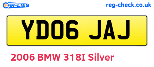 YD06JAJ are the vehicle registration plates.