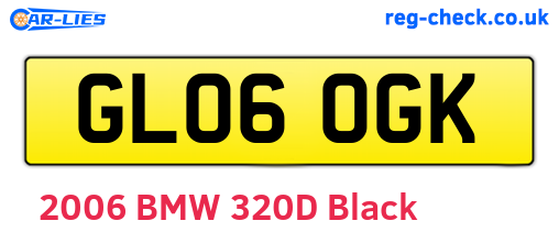 GL06OGK are the vehicle registration plates.