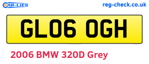 GL06OGH are the vehicle registration plates.