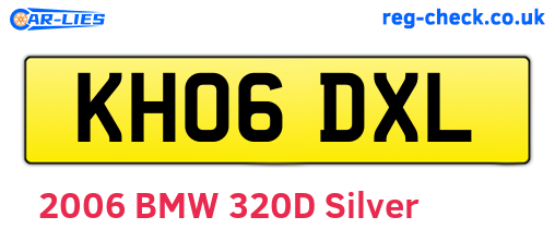KH06DXL are the vehicle registration plates.
