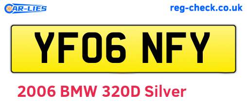 YF06NFY are the vehicle registration plates.