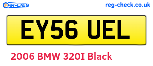 EY56UEL are the vehicle registration plates.