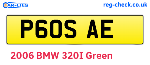 P60SAE are the vehicle registration plates.