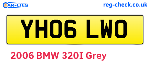 YH06LWO are the vehicle registration plates.