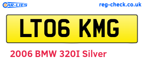 LT06KMG are the vehicle registration plates.
