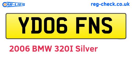 YD06FNS are the vehicle registration plates.