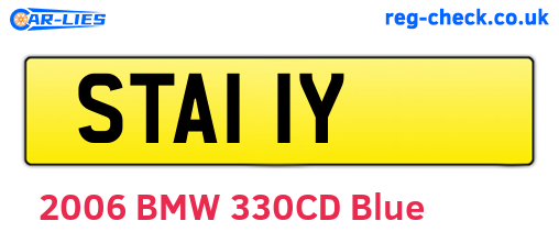 STA11Y are the vehicle registration plates.
