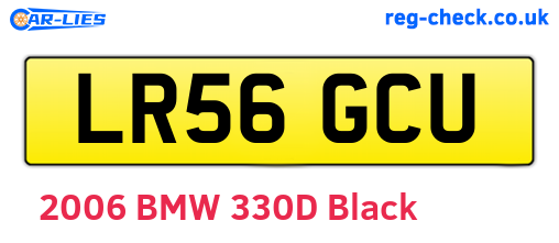 LR56GCU are the vehicle registration plates.