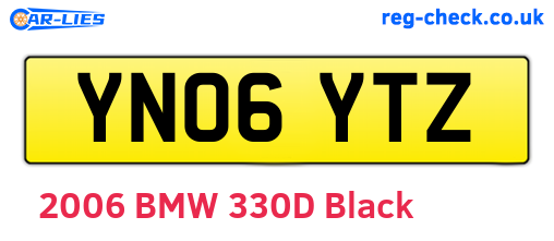 YN06YTZ are the vehicle registration plates.