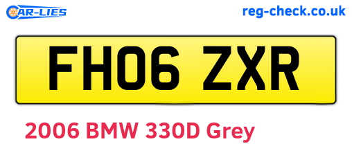FH06ZXR are the vehicle registration plates.