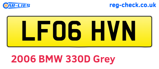 LF06HVN are the vehicle registration plates.