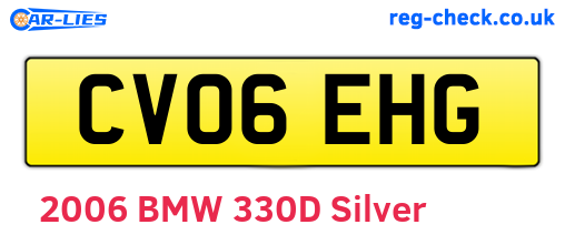 CV06EHG are the vehicle registration plates.