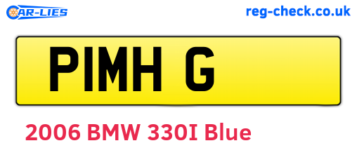 P1MHG are the vehicle registration plates.