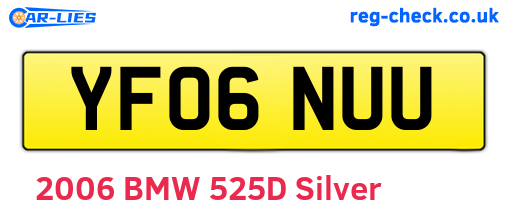 YF06NUU are the vehicle registration plates.