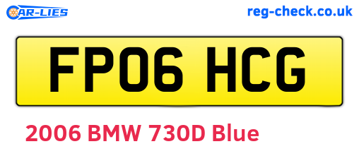 FP06HCG are the vehicle registration plates.