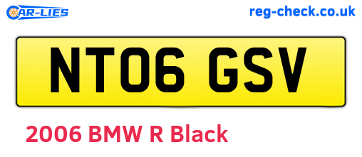 NT06GSV are the vehicle registration plates.