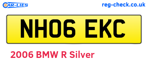 NH06EKC are the vehicle registration plates.