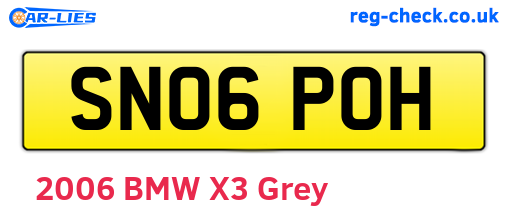 SN06POH are the vehicle registration plates.