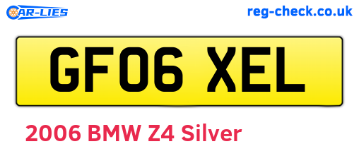 GF06XEL are the vehicle registration plates.
