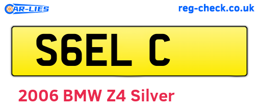 S6ELC are the vehicle registration plates.