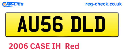 AU56DLD are the vehicle registration plates.