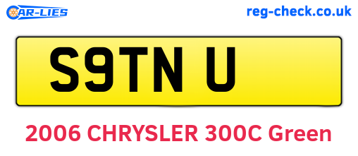 S9TNU are the vehicle registration plates.