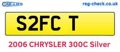 S2FCT are the vehicle registration plates.