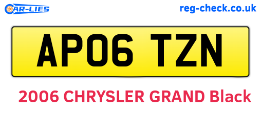 AP06TZN are the vehicle registration plates.
