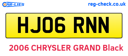 HJ06RNN are the vehicle registration plates.