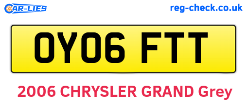 OY06FTT are the vehicle registration plates.