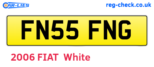 FN55FNG are the vehicle registration plates.