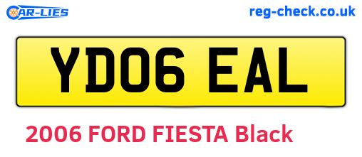 YD06EAL are the vehicle registration plates.
