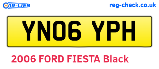 YN06YPH are the vehicle registration plates.