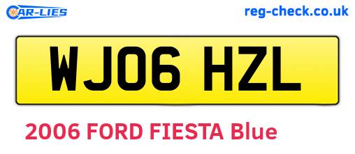 WJ06HZL are the vehicle registration plates.