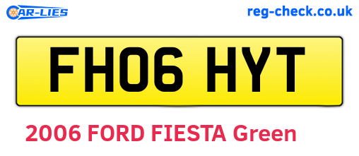 FH06HYT are the vehicle registration plates.
