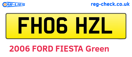 FH06HZL are the vehicle registration plates.