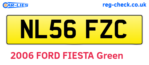 NL56FZC are the vehicle registration plates.