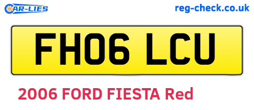 FH06LCU are the vehicle registration plates.