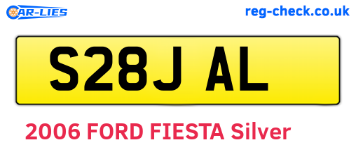 S28JAL are the vehicle registration plates.
