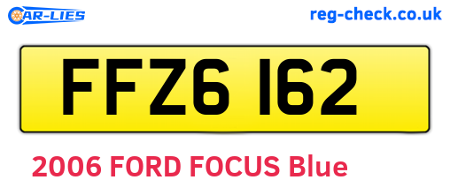 FFZ6162 are the vehicle registration plates.