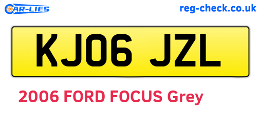 KJ06JZL are the vehicle registration plates.