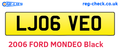 LJ06VEO are the vehicle registration plates.