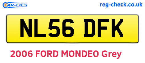 NL56DFK are the vehicle registration plates.