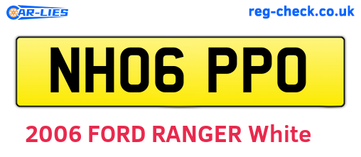 NH06PPO are the vehicle registration plates.