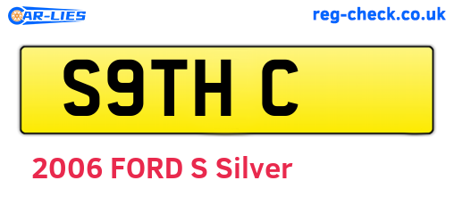 S9THC are the vehicle registration plates.