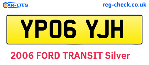YP06YJH are the vehicle registration plates.