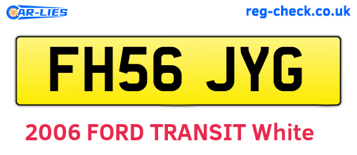 FH56JYG are the vehicle registration plates.