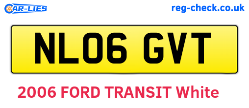 NL06GVT are the vehicle registration plates.